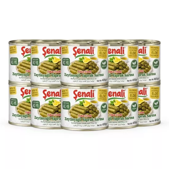 Şenali Zeytinyağlı Hazır Yaprak Sarma Konservesi 