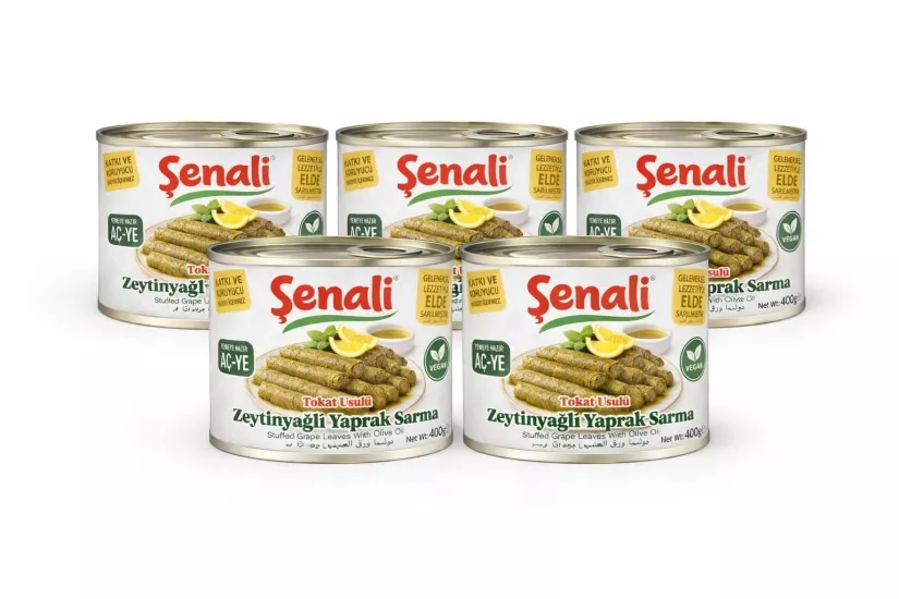 Şenali Zeytinyağlı Hazır Yaprak Sarma Konservesi 