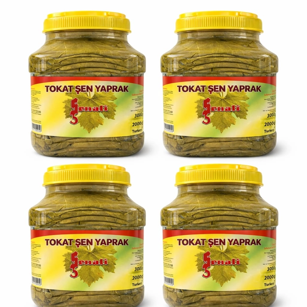 1 koli Brüt 3000 gr Pet Bidonda Tokat Salamura Yaprak