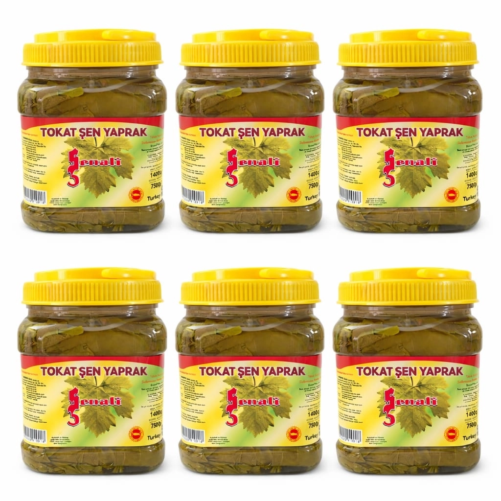 1 koli Brüt 1400 gr Pet Bidonda Tokat Salamura Yaprak